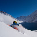 Skiing in Portillo, Chile