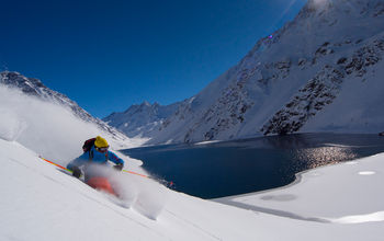 Skiing in Portillo, Chile