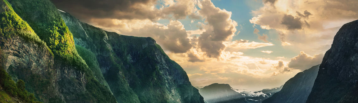 A fjord in Norway.