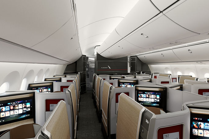 American's new Flagship Suite premium seating.