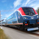 The new Amtrak Airo series trains.