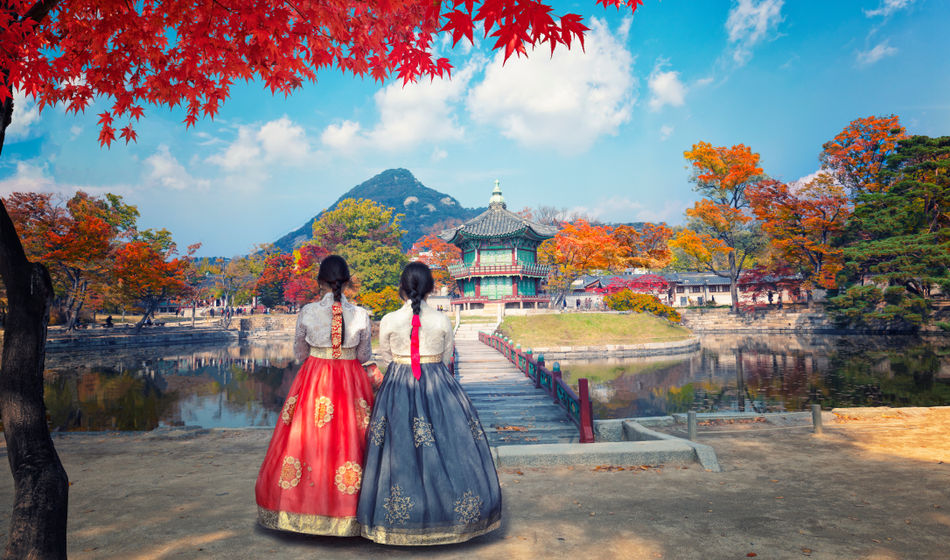 Autumn in Seoul, South Korea