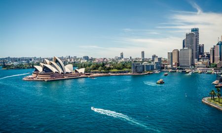 View of Sydney Harbour, Australia (photo via africanpix / iStock / Getty Images Plus)