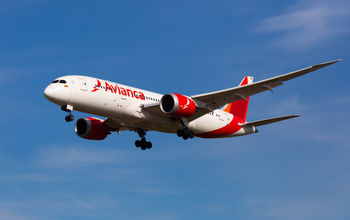 Avianca Airlines Boeing 787-8 Dreamliner.