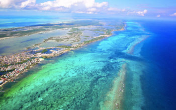 Belize has the longest coral reef in the western hemisphere. (Photo via iStock/Getty Images Plus/Oli Eva).