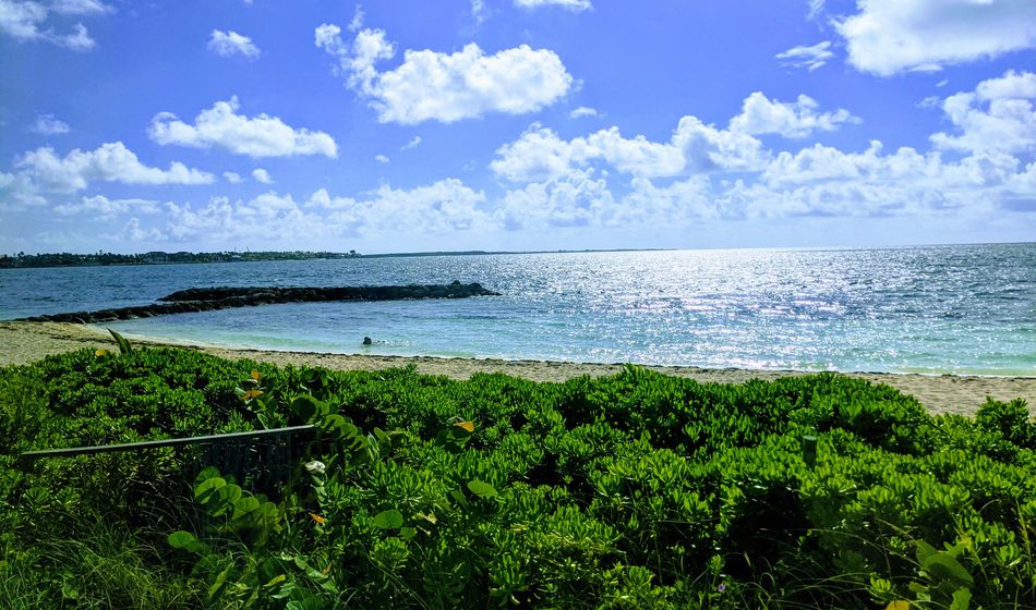 Beach in Nassau, Bahamas