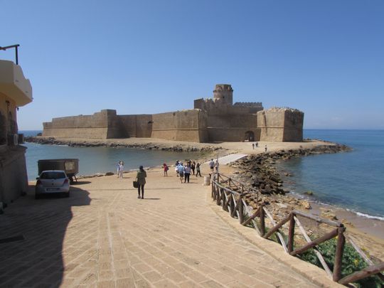 Charles V Castle in Crotone, Italy