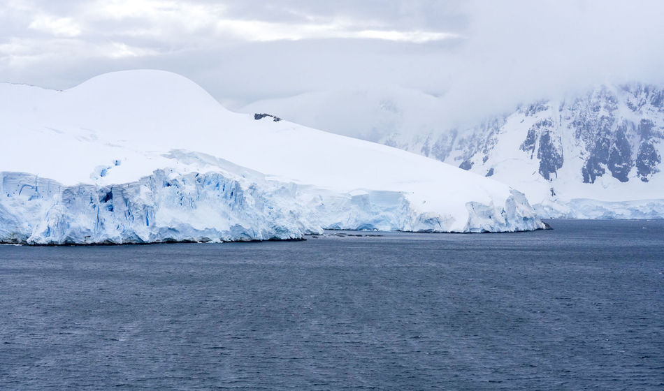 Antarctica, Mountains, Glacier