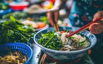 One of Vietnam's most well-known dishes is pho.