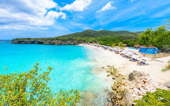 Grote Knip beach, Curacao, Netherlands Antilles.