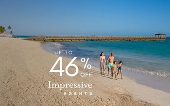 Discover the best rates with Impressive Agents + Discounts of up to 46% off on Bookings for Your Clients