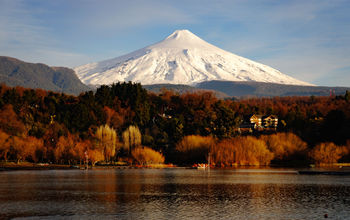 Villarica Volcano from Pucon, Chile