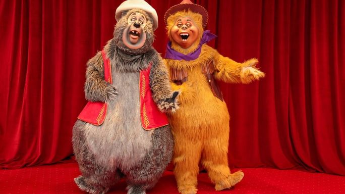 Disney World's Country Bear Musical Jamboree.