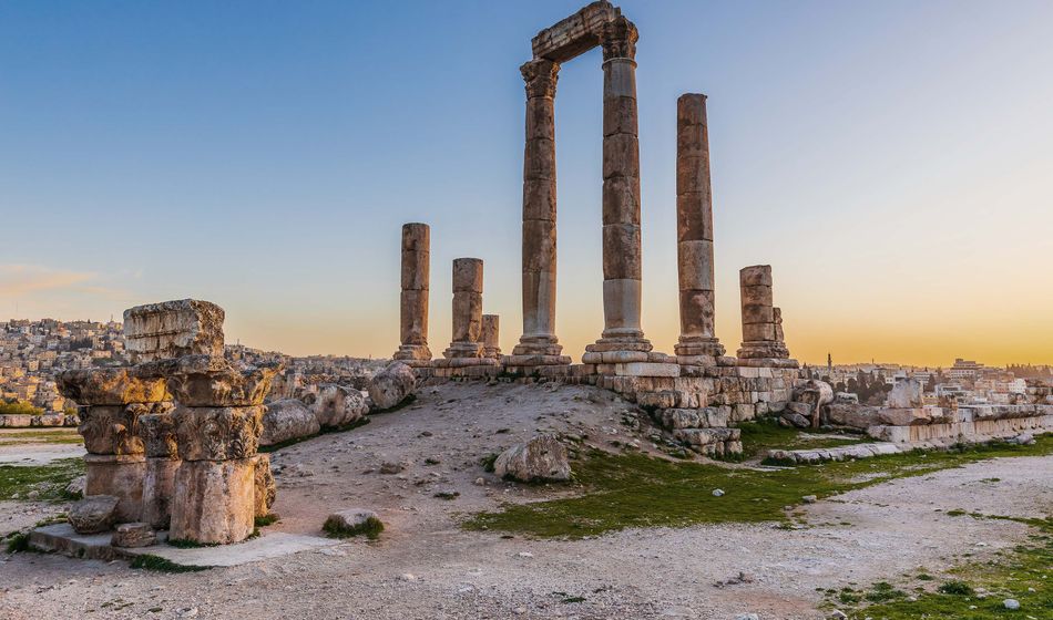 EF Go Ahead Tours, Amman, Jordan, Amman Citadel