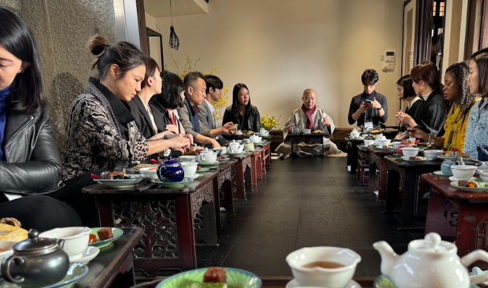 Temple food in Seoul, South Korea