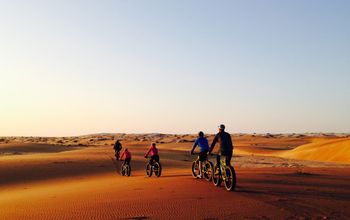 G Adventures Active South Africa Trip, Dunes Biking