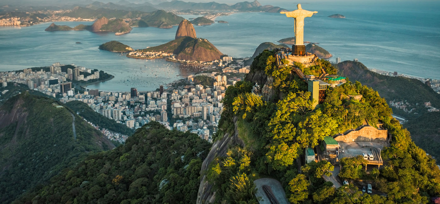 Image: Aerial view over Rio de Janeiro, Brazil. (Photo Credit: Adobe Stock/marchello74)