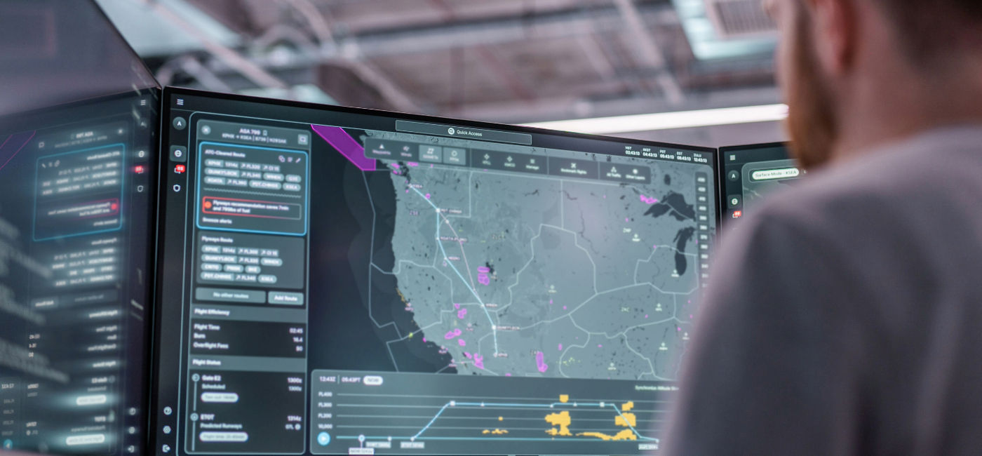 Image: Alaska Airlines uses Air Space Intelligence's Flyways AI program to reduce fuel consumption and carbon emissions. (Photo Credit: Alaska Airlines)