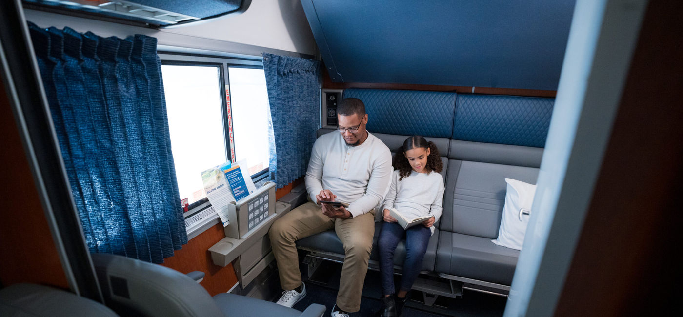 Image: Bedroom refresh on Amtrak Auto Train. (Photo Credit: Amtrak Media)