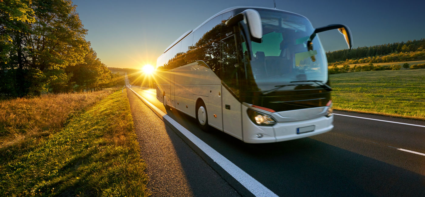 Image: Bus ready for the holidays. (Photo Credit: am / Adobe Stock)