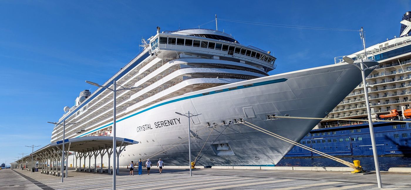 Image: Crystal Serenity. (Photo Credit: Claudette Covey)