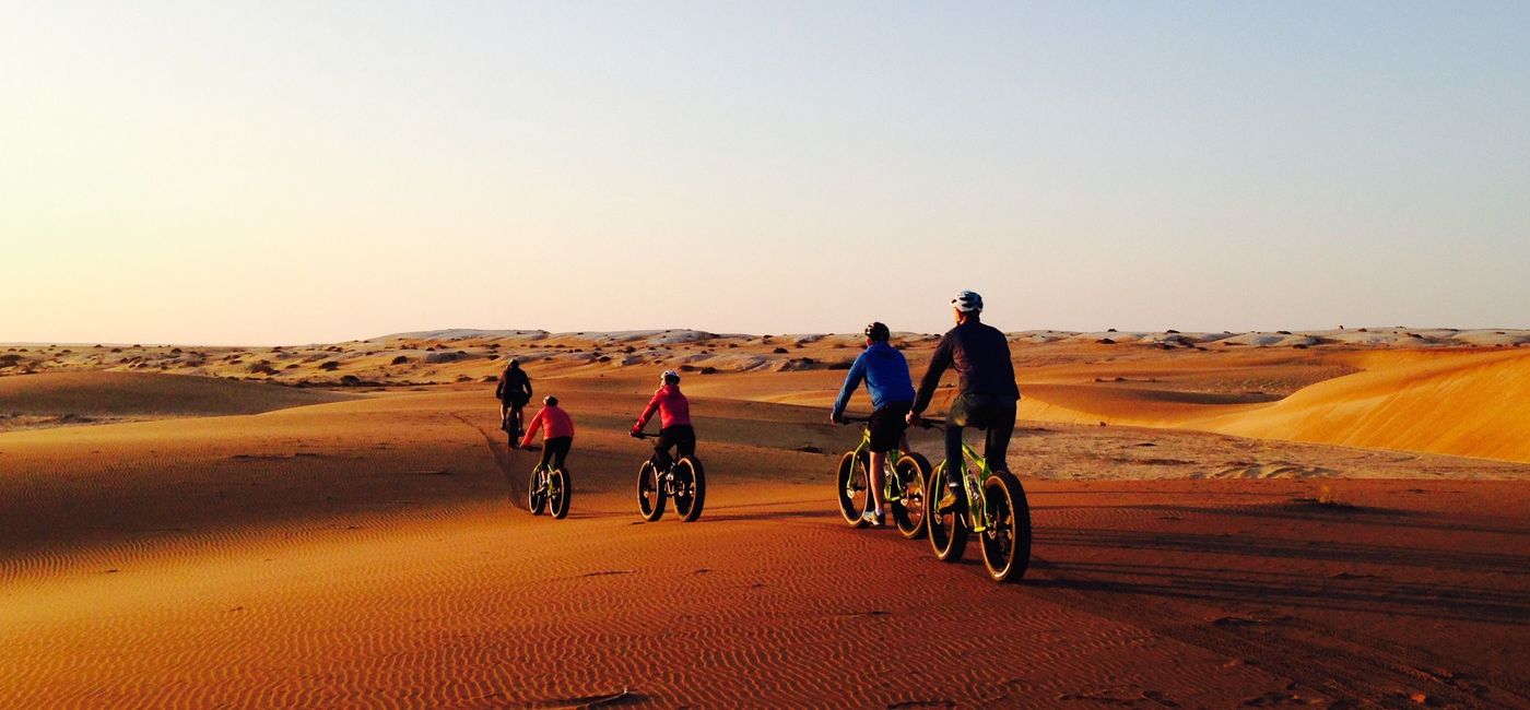 Image: Dunes biking on G Adventures Active South Africa trip (Photo Credit: Courtesy G Adventures)