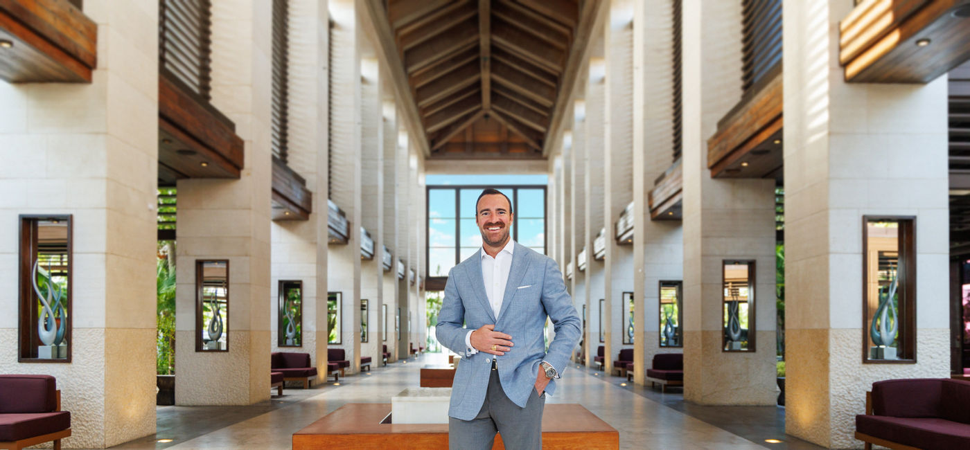 Image: Eric Segreti, General Manager, The Cove. (Photo Credit: Atlantis Paradise Island)