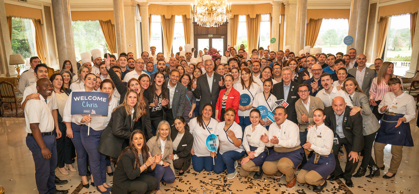 Image: Hilton President & CEO Chris Nassetta visits Hilton Buenos Aires Pilar. (Photo Credit: © 2024 Hilton)