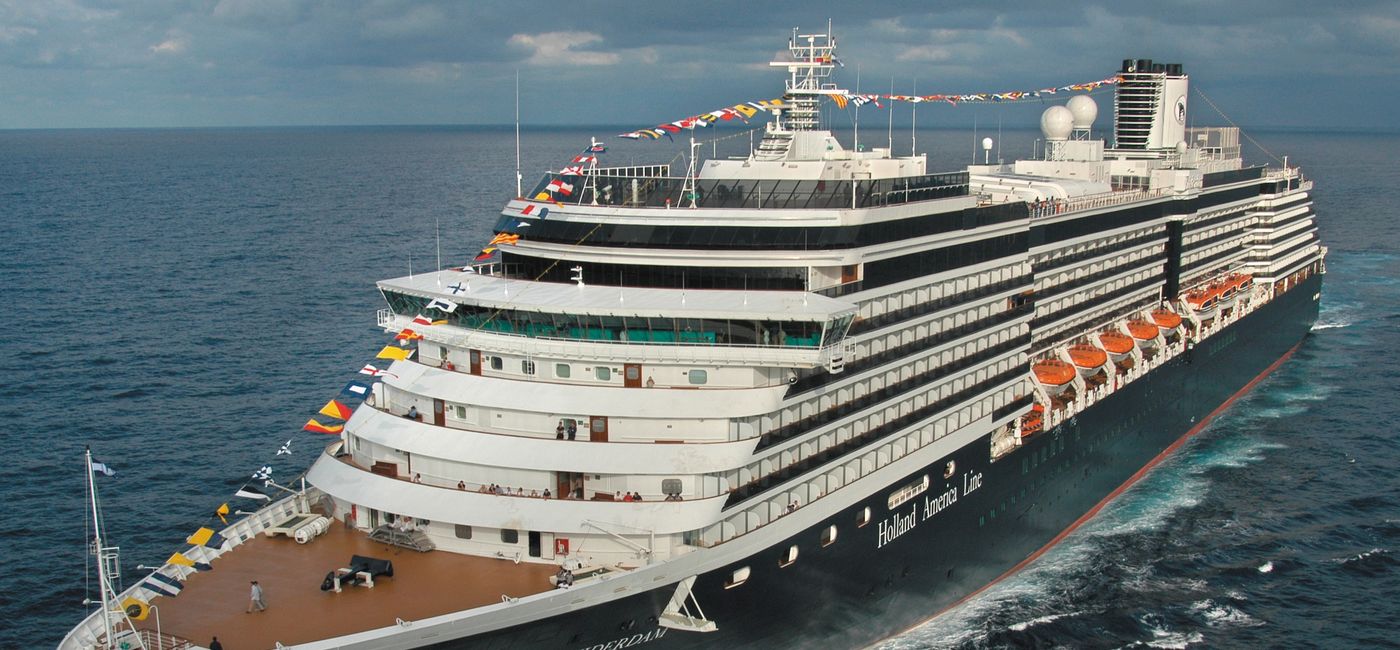 Image: Holland America’s Zuiderdam. (Photo Credit: Holland America Line)