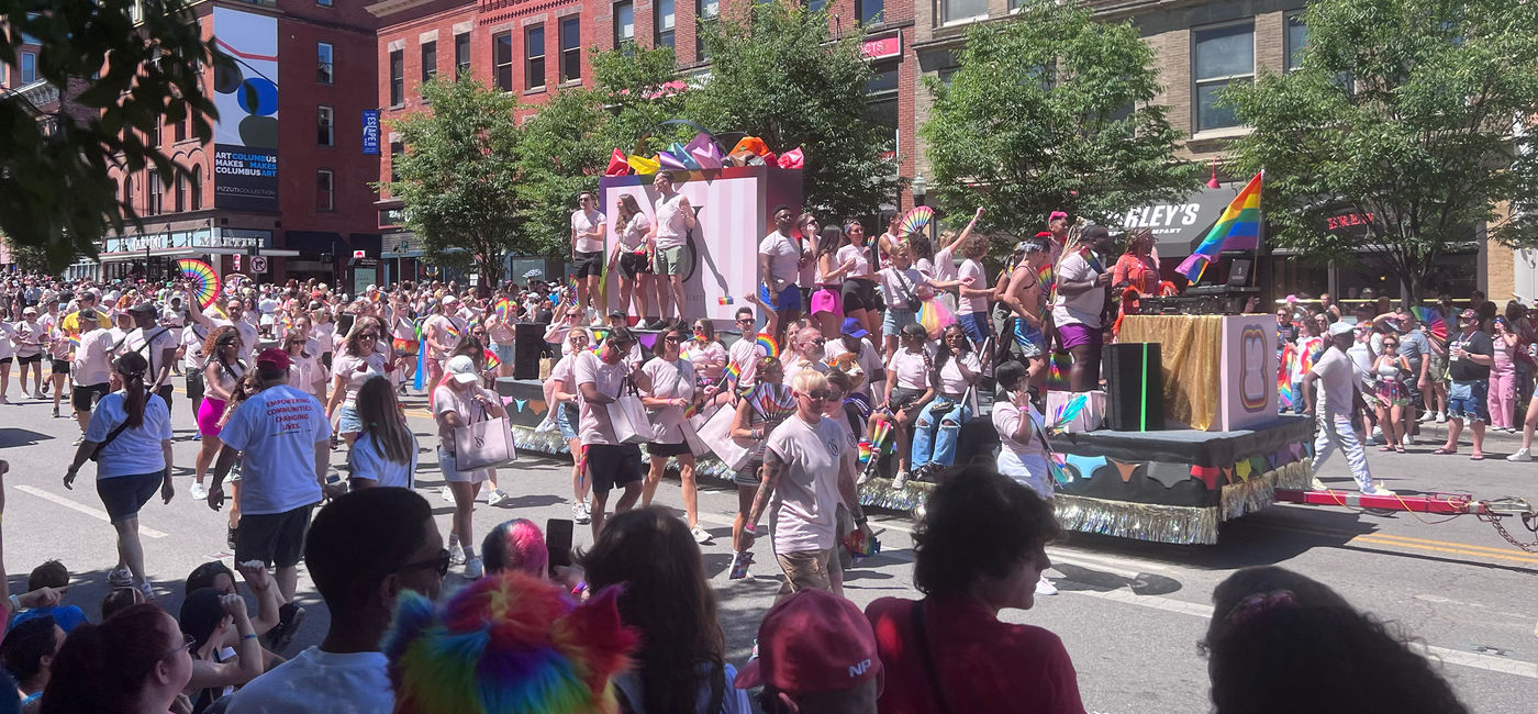 Image: Stonewall Columbus Pride is one of the largest LGBTQ celebrations in the Midwest. (Photo Credit: Photo by Paul J. Heney.)