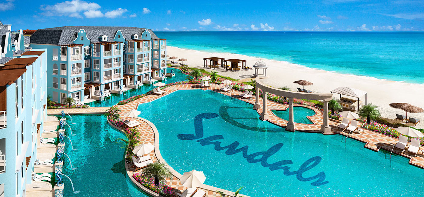 Image: The new all-beachfront Dutch Village at Sandals South Coast, Jamaica. (Photo courtesy of Sandals Resorts)