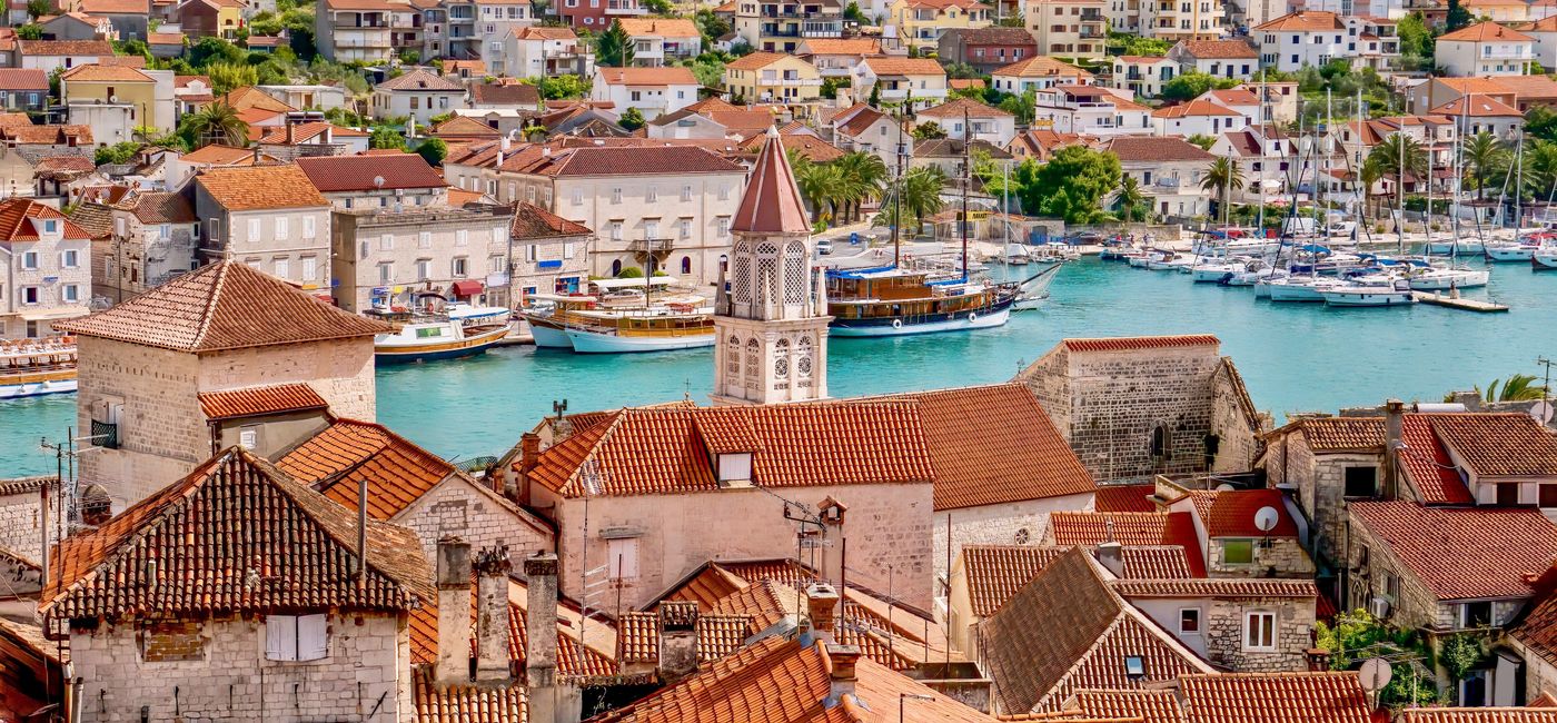 Image: The Old Town of Trogir, Croatia. (Photo Credit: Adobe Stock/Cheryl Ramalho)