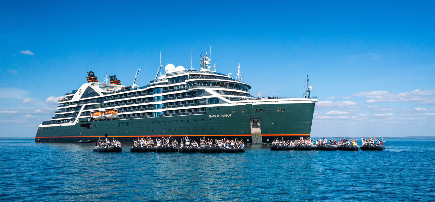 Image: The Seabourn Pursuit celebrated a unique naming ceremony in Ngula Jar Island, Kimberley, Australia. (Photo Credit: Seabourn)