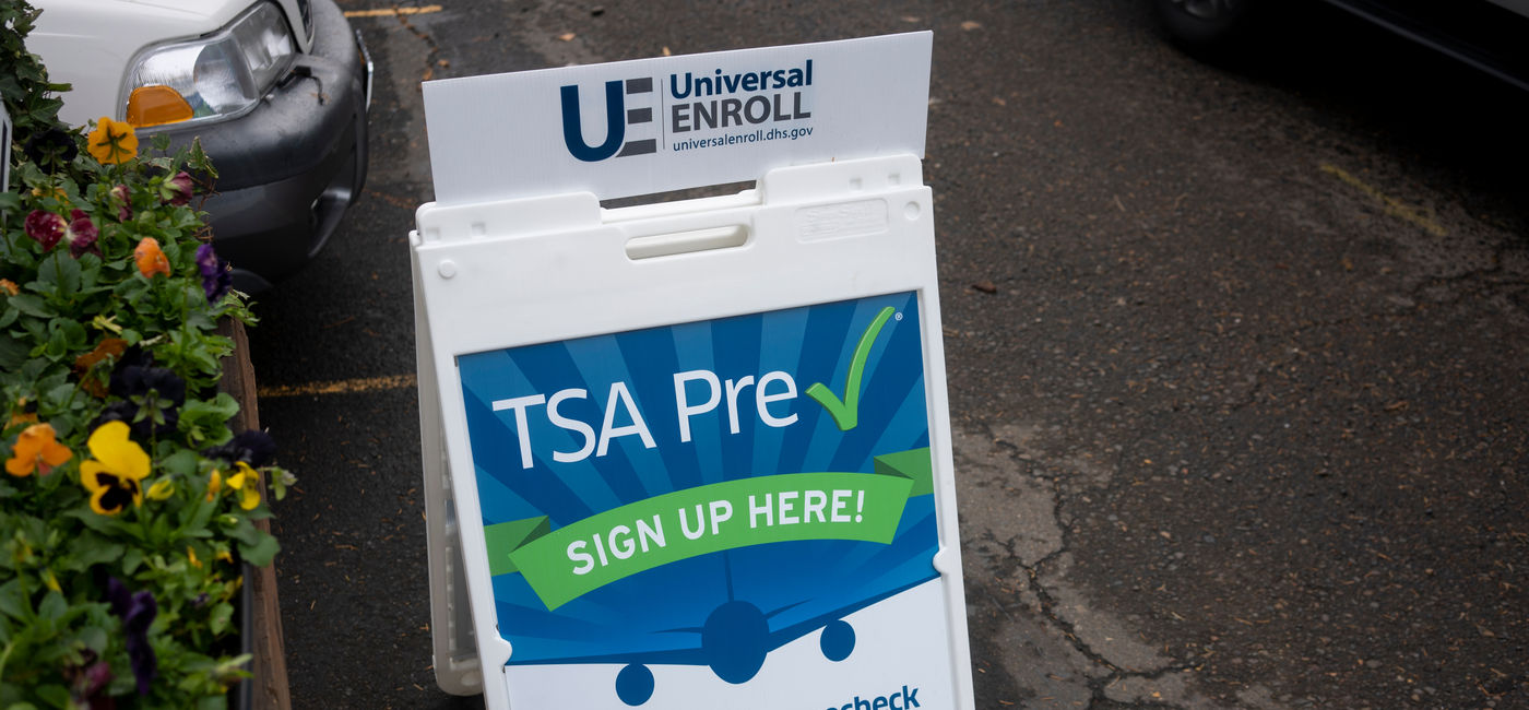 Image: TSA PreCheck enrollment service. (Photo Credit: Tada Images - stock.adobe.com)