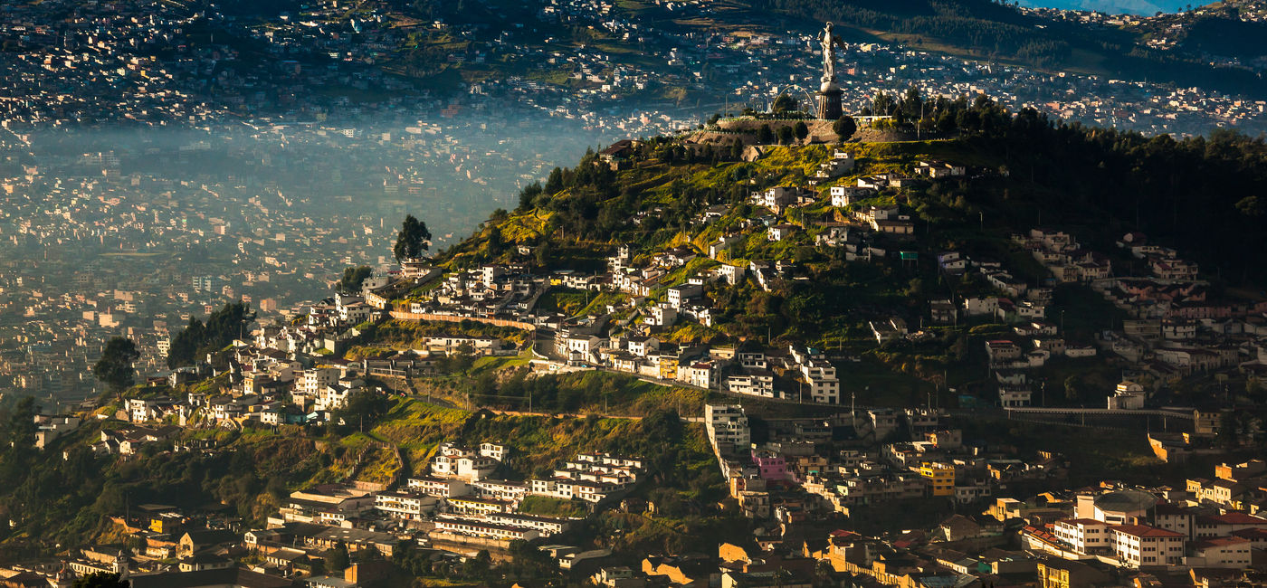 Image: View of El Panecillo in Ecuador. (Photo Credit: ecuadorquerido/Adobe Stock)