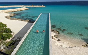 Infinity Pool at La Casa de la Playa, all inclusive