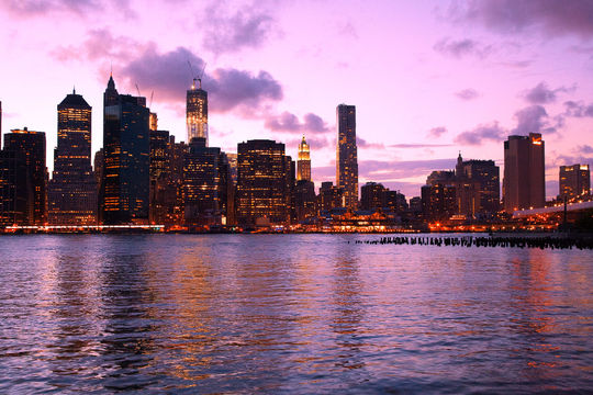 Brooklyn Bridge Park sunset