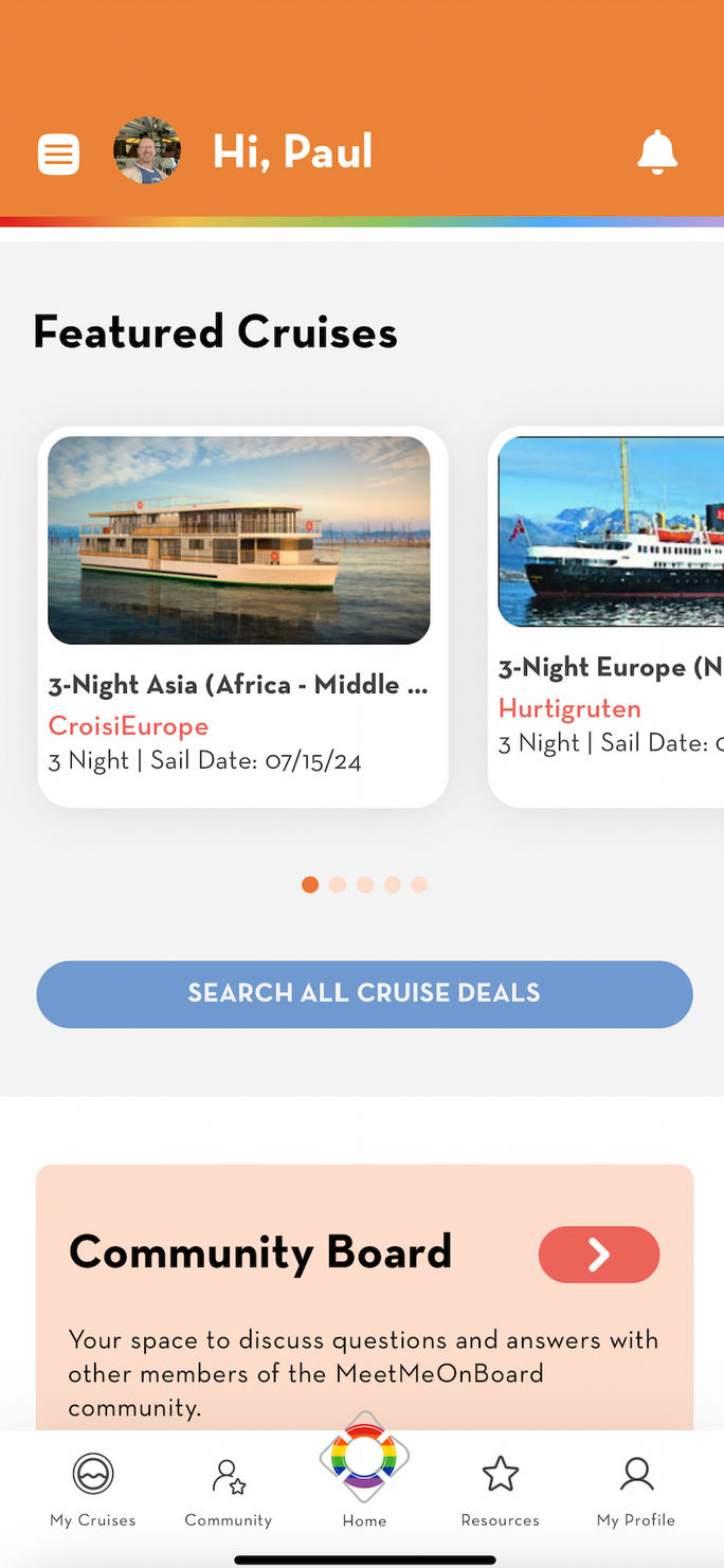 MeetMeOnBoard’s New LGBTQ Cruise App