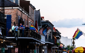 Bourbon Street in New Orleans 