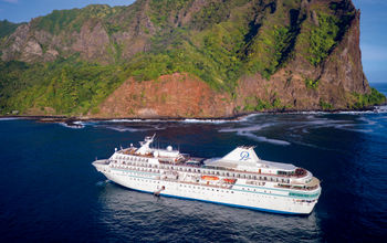 Paul Gauguin Cruises in Fatu Hiva.