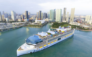 Icon of the Seas arrives in Miami, Royal Caribbean, cruise ship