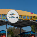 SeaWorld Orlando entrance.