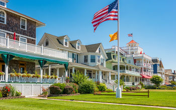 Victorian architecture in Cape May, New Jersey.