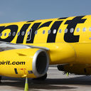 Spirit Airlines plane.