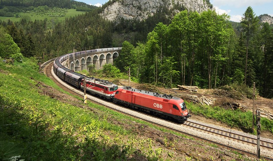 Train, Europe, rail, austria