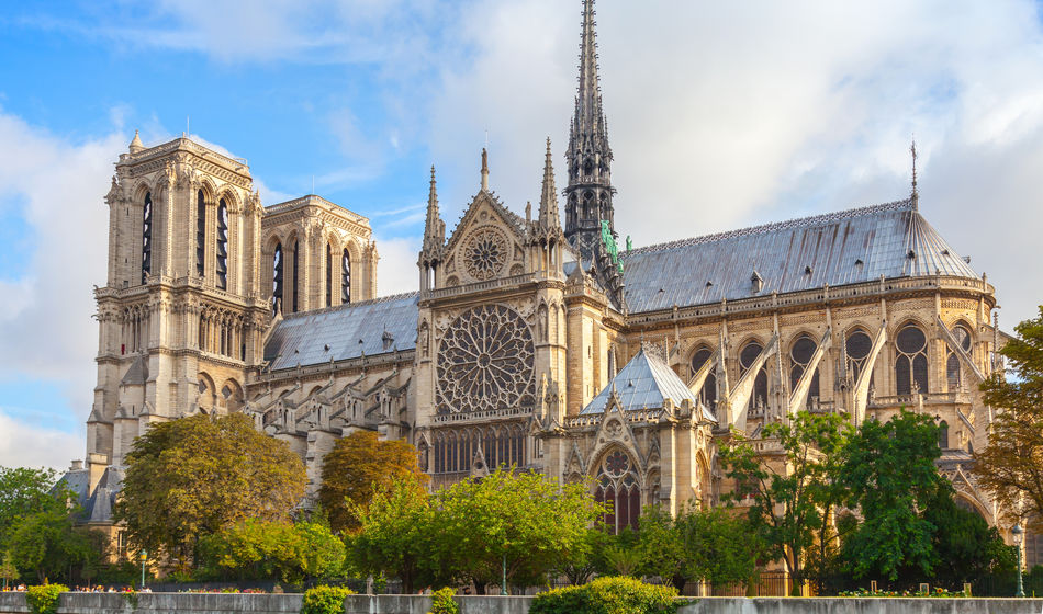 Notre-Dame cathedral in Paris, France