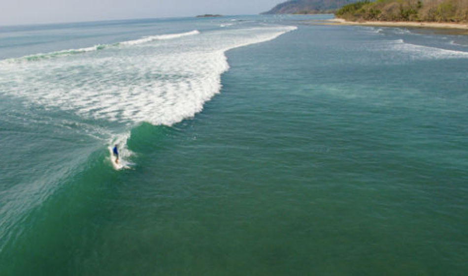 Central America is a region with powerful waves for surfer experts from around the world. (Photo via Colin Field).