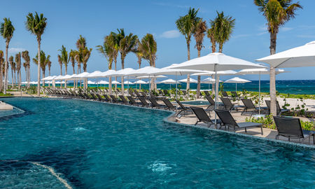 Hilton Tulum Riviera Maya All-Inclusive Resort, Mexico, Yucatan Peninsula, Caribbean Sea, swimming pool