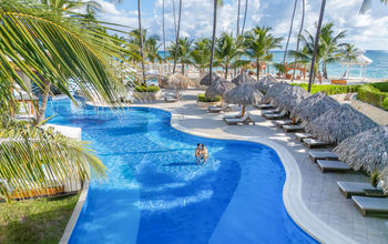 Mirage Club pool at the Majestic Mirage Punta Cana