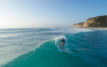 Surfing in Cabarete, Dominican Republic